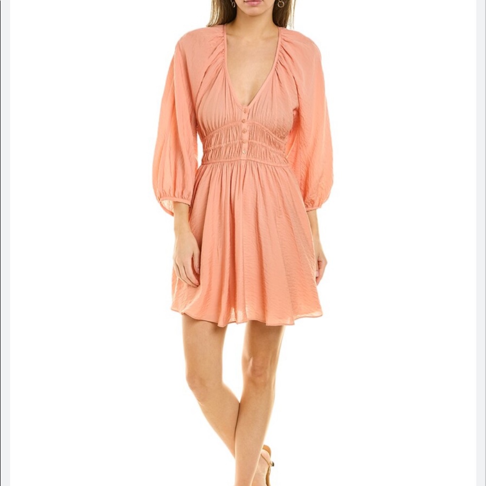 NWOT BA&SH Lova Rose dress, size S/US 4